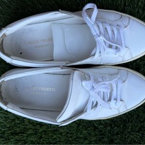 Common Projects Classic White Lace-Up Sneakers